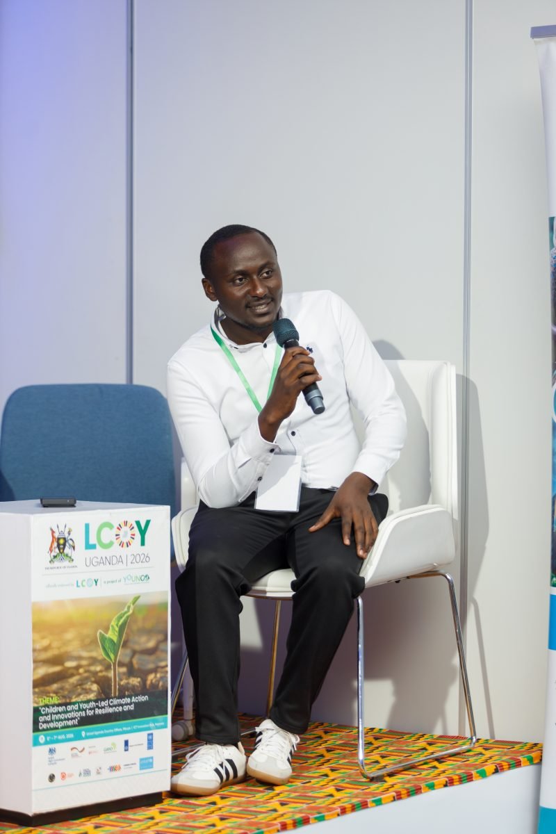 A young speaker at LCOY Uganda 2026