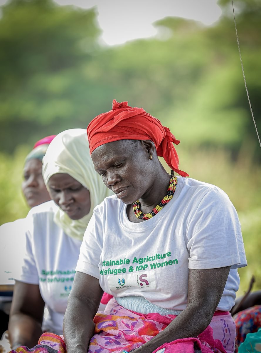 Women in the programme at a session in Yumbe