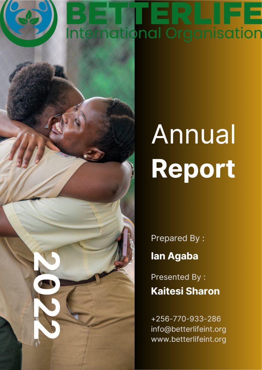 Cover of the 2022 annual report