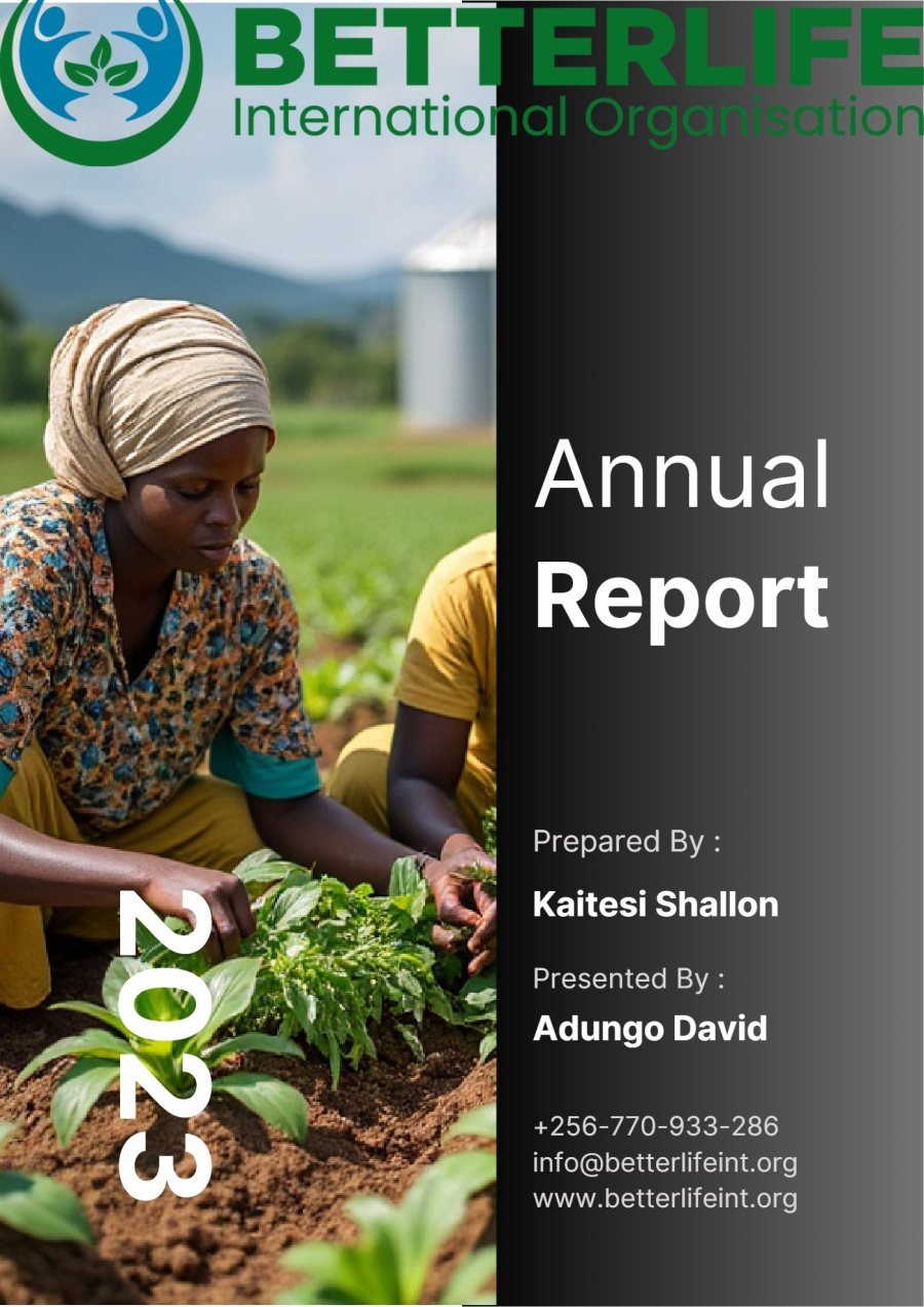 Cover of the 2023 annual report