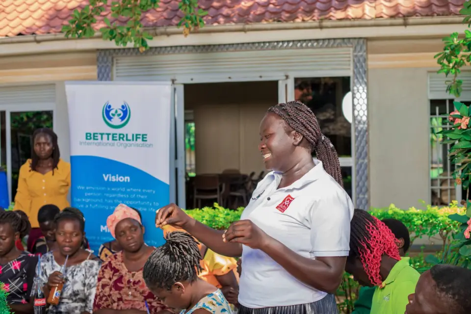 A Women’s Action Circle session in Soroti