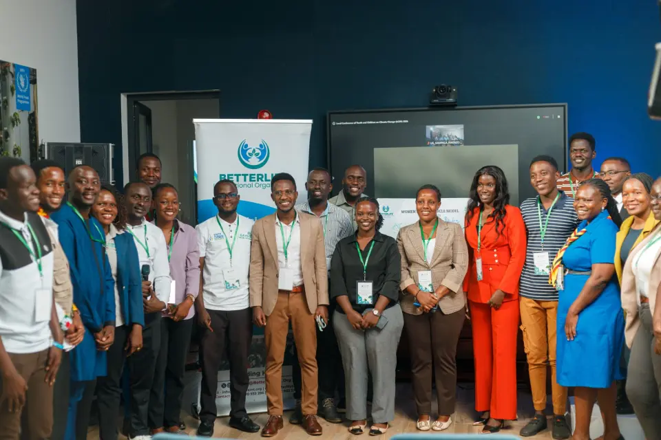 Speakers and participants at a BetterLife session at LCOY Uganda 2026